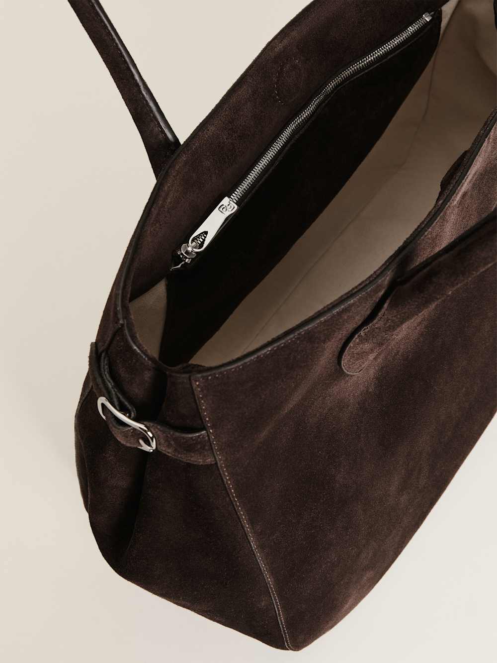Reformation Oversized Patrizia Bag - Boss Suede