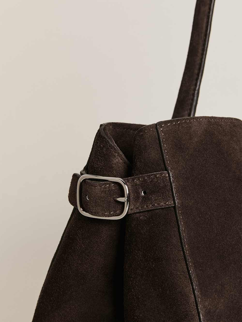 Reformation Oversized Patrizia Bag - Boss Suede