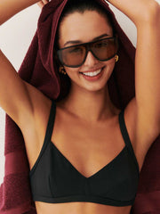 Reformation Soleil Bikini Top - Black