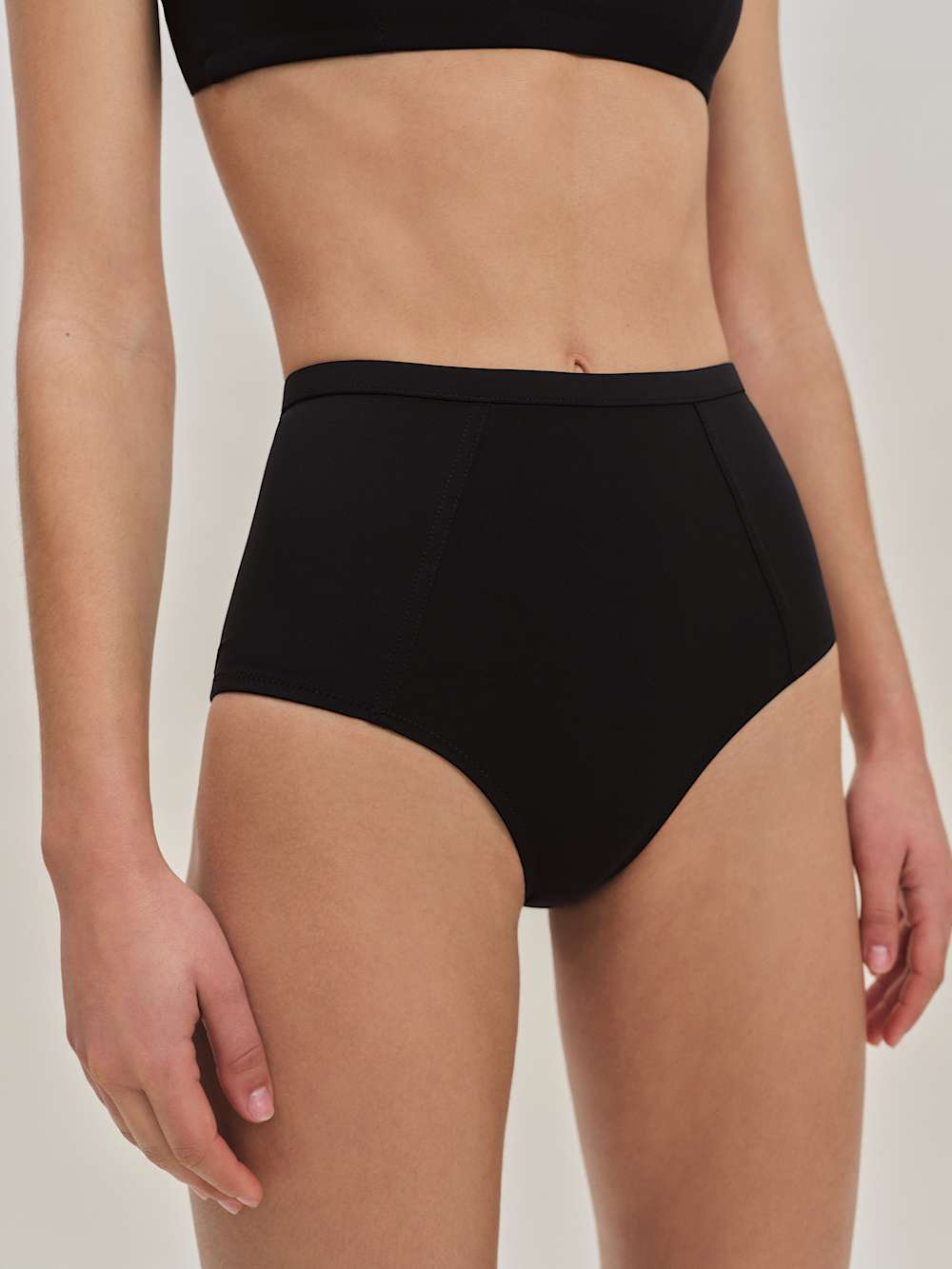 Reformation Azure Bikini Bottom - Black