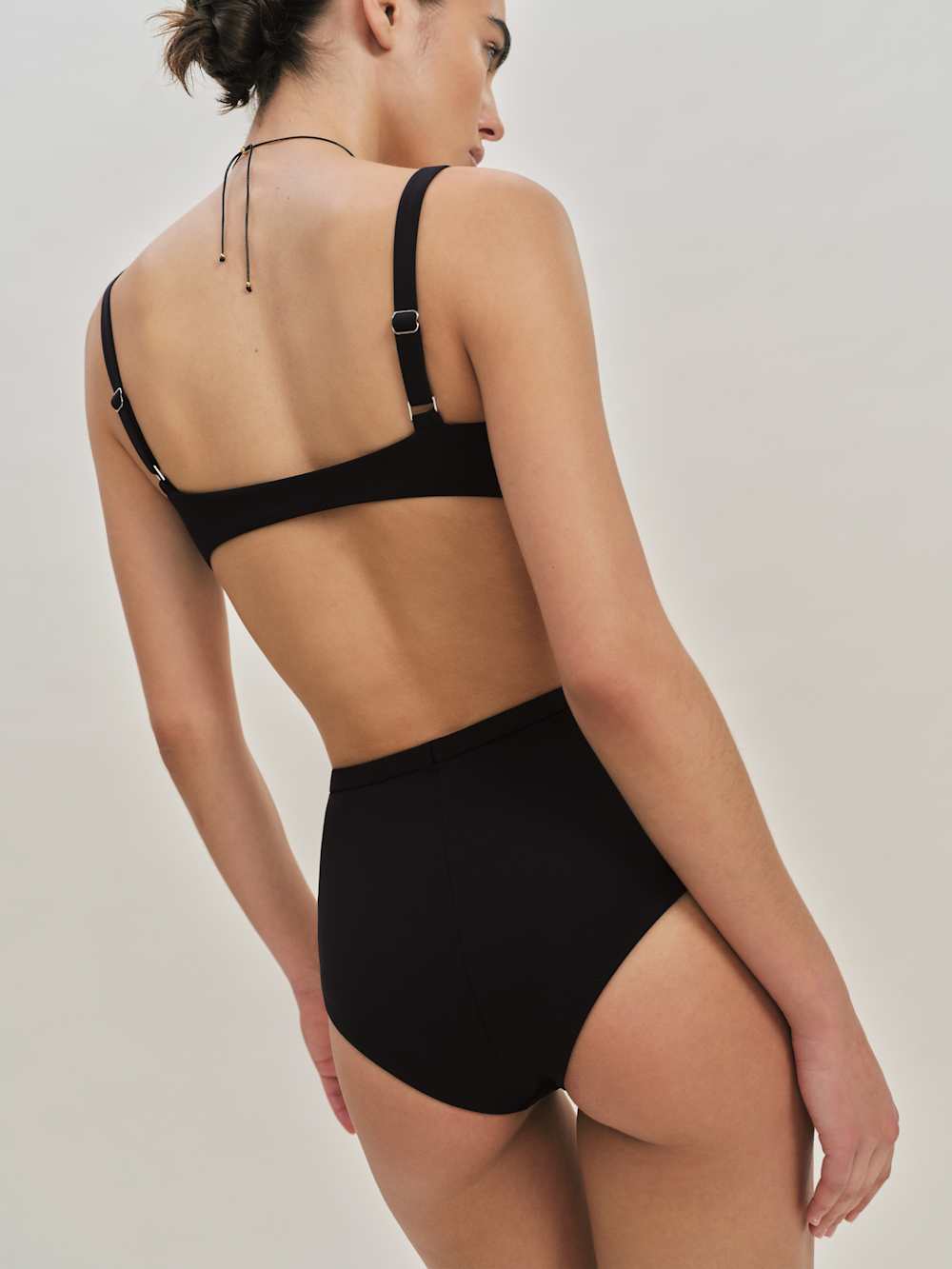 Reformation Azure Bikini Bottom - Black