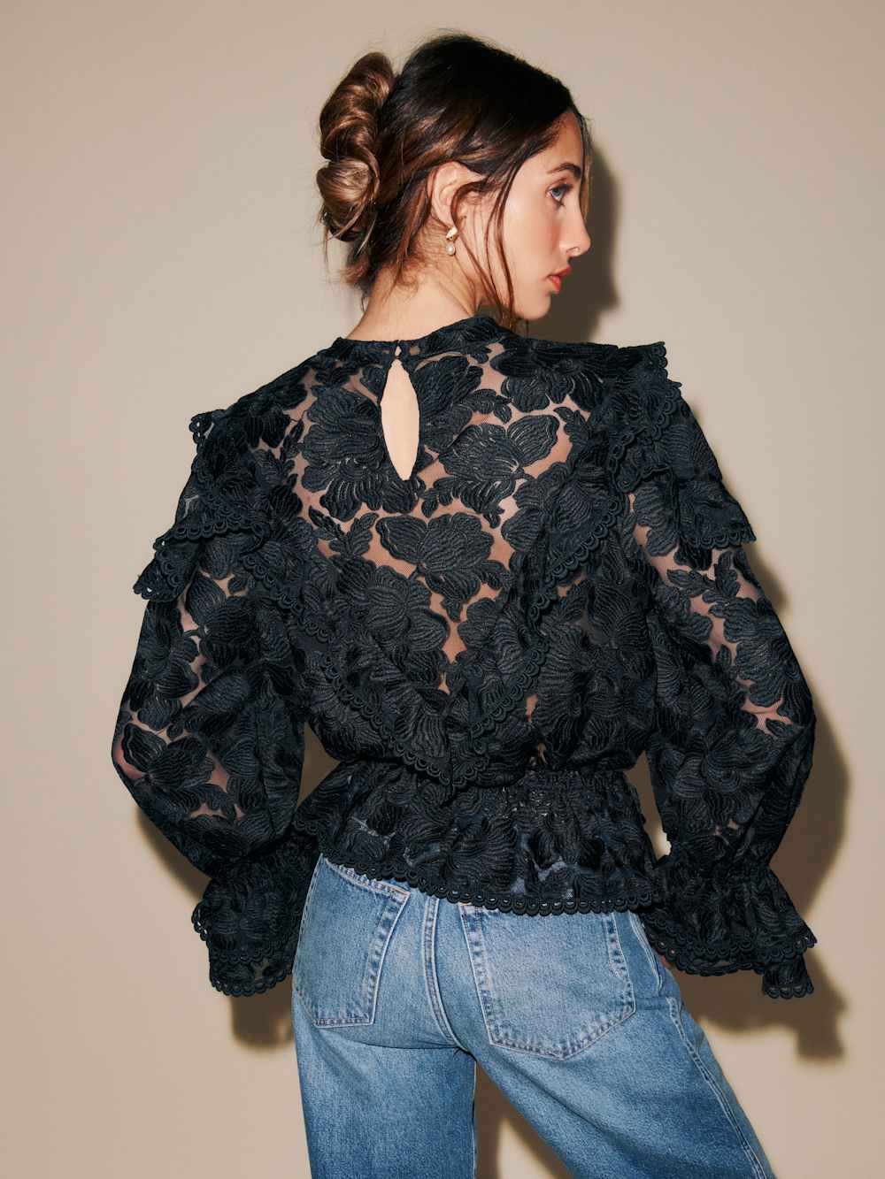 Reformation Carlisle Top - Black