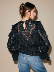 Reformation Carlisle Top - Black
