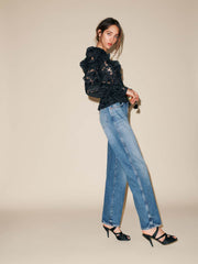 Reformation Carlisle Top - Black