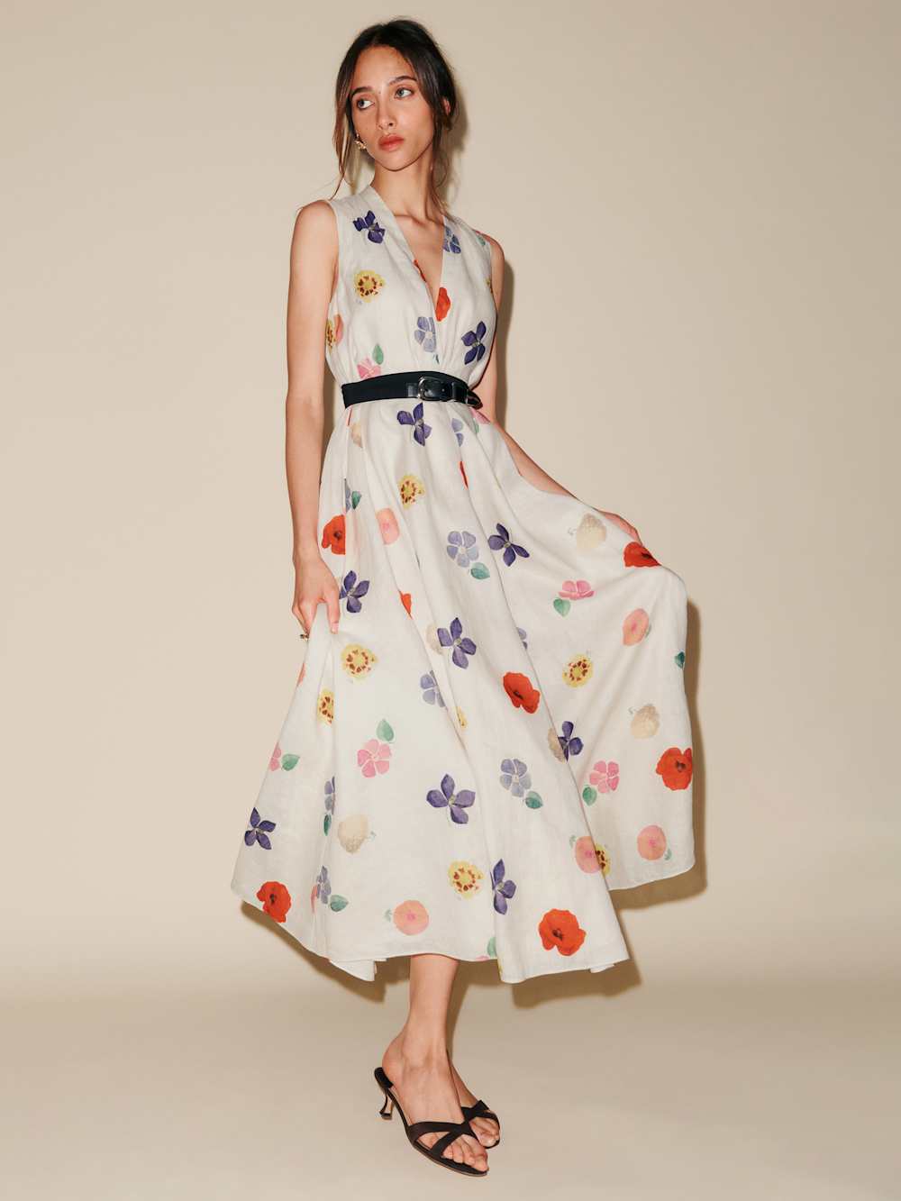 Reformation Downing Dress - Derian Floral