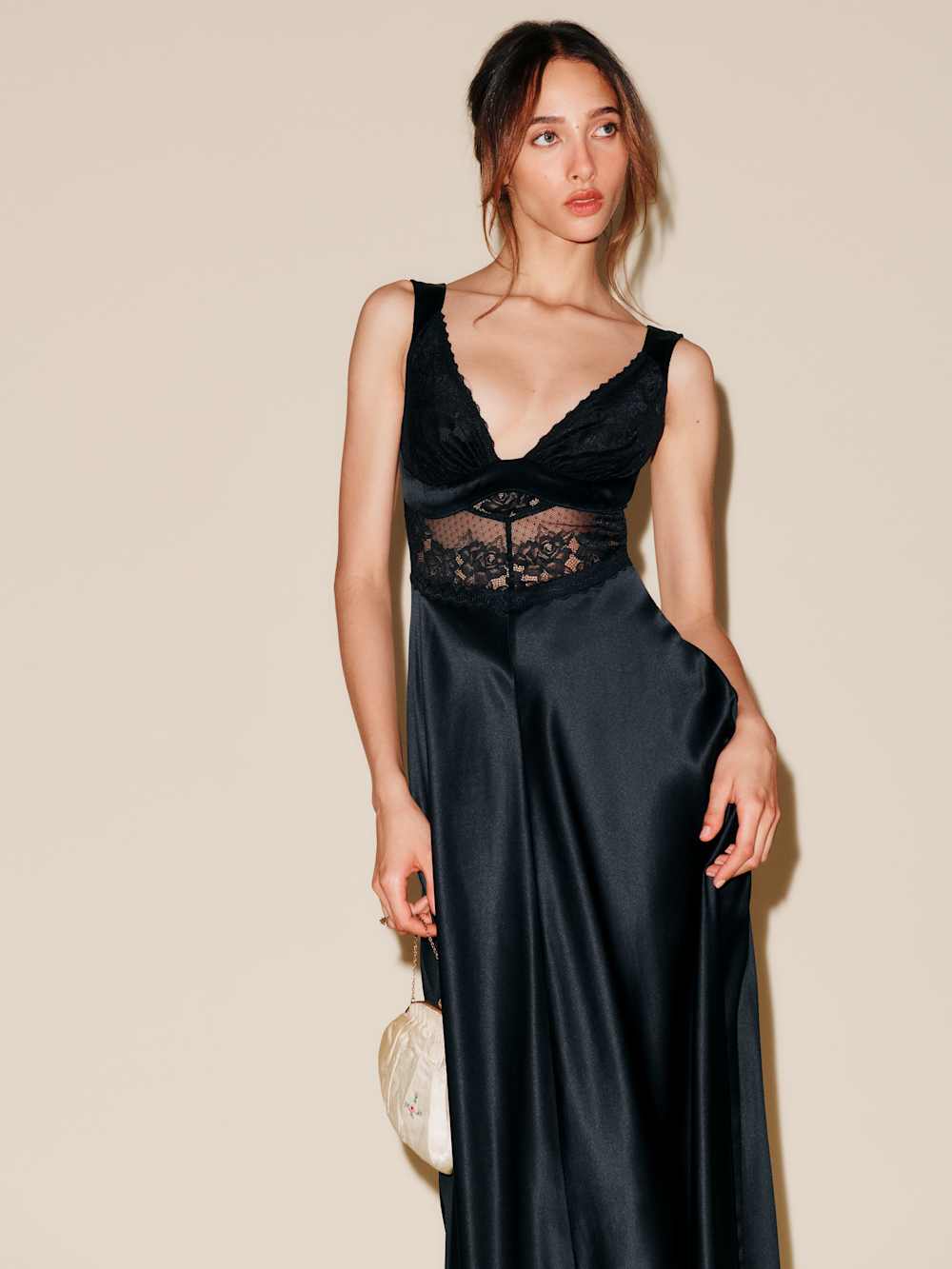 Reformation Spruce Dress - Black