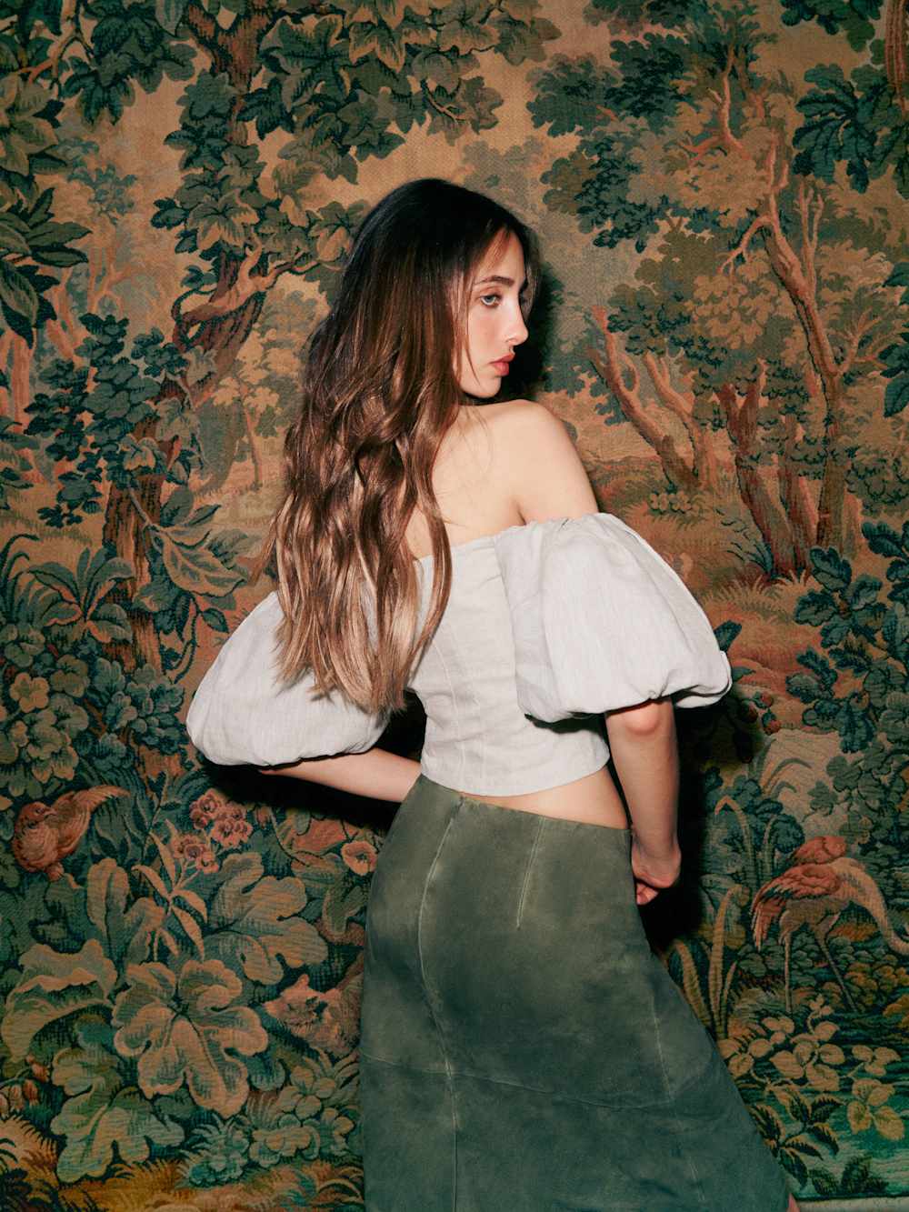 Reformation Thayer Top - Oatmeal