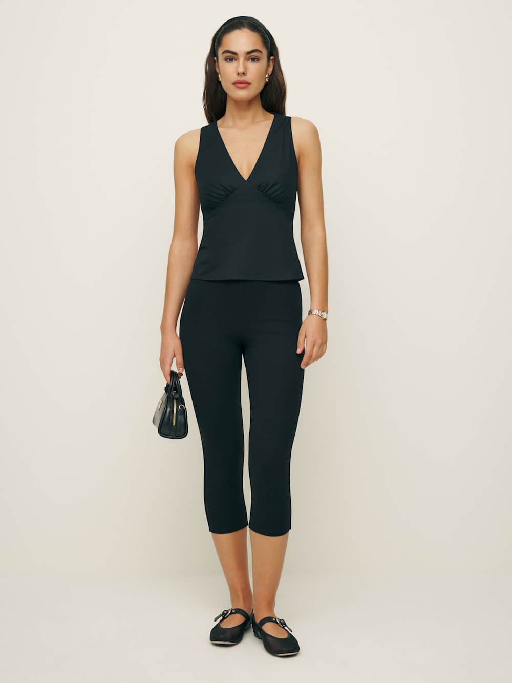 Reformation Meg Top - Black