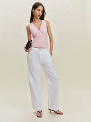 Reformation Meg Top - Cherry Blossom