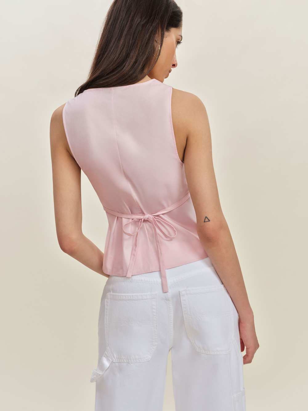 Reformation Meg Top - Cherry Blossom