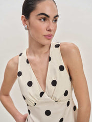 Reformation Meg Top - Pluto Dot