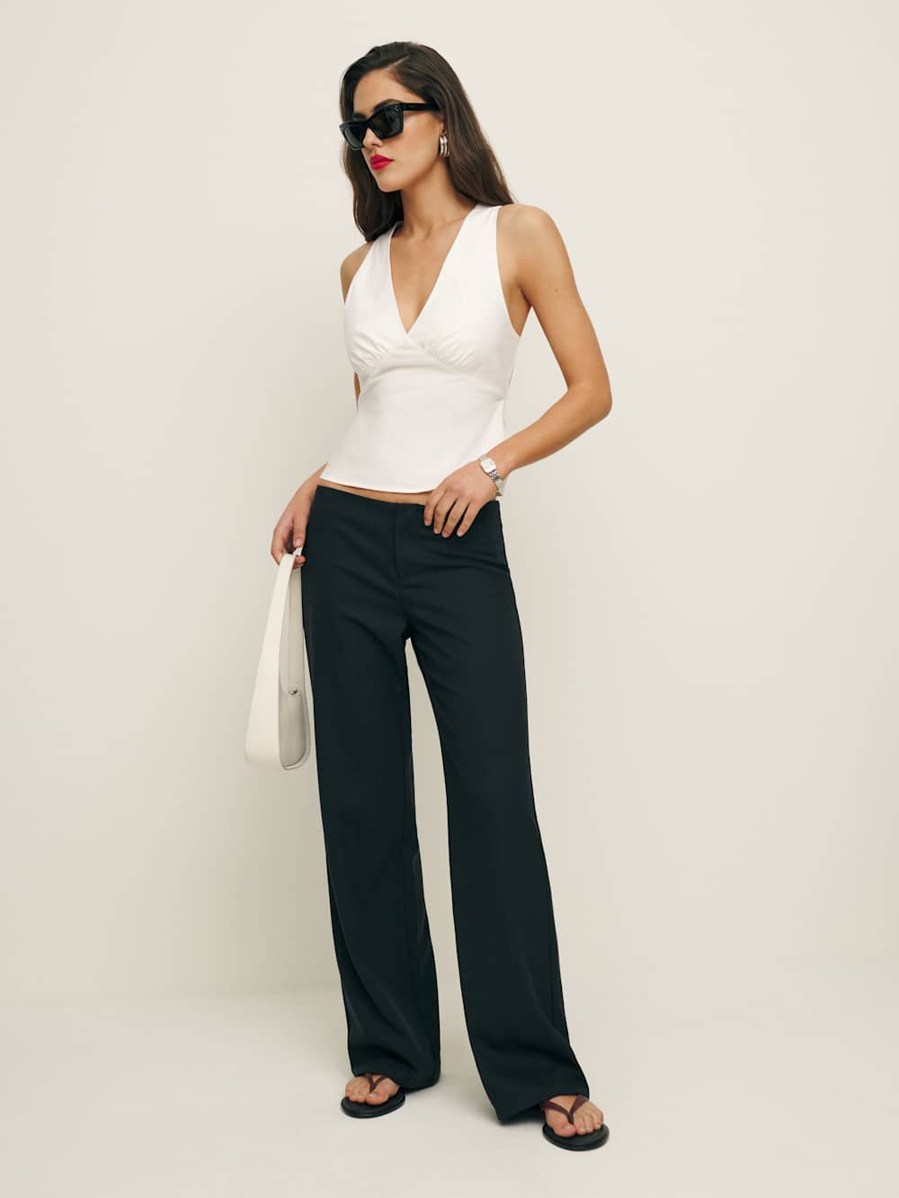 Reformation Meg Top - White