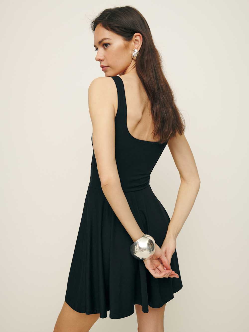 Reformation Dakota Knit Dress - Black