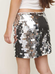 Reformation Carla Low Waist Skirt - Mercury