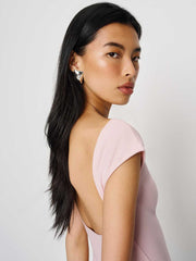 Reformation Soleil Knit Dress - Cherry Blossom