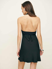 Reformation Delanie Dress - Black