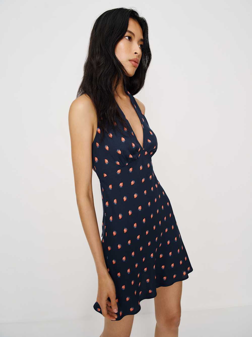 Reformation Delanie Dress - Strawberry Pie