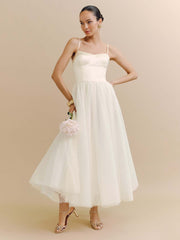 Reformation Alouette Dress - Fior Di Latte