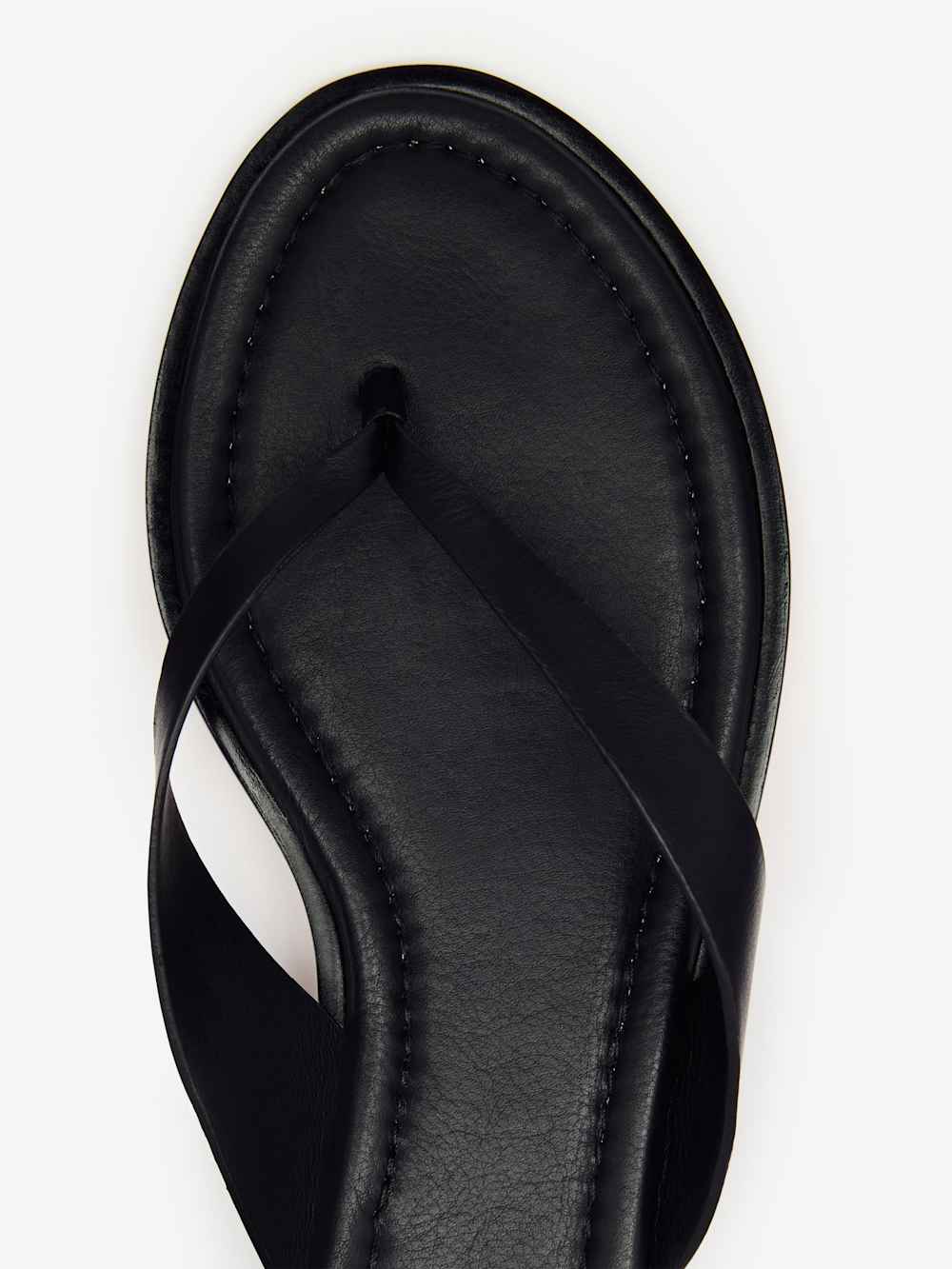 Reformation Jessie Thong Sandal - Black Black