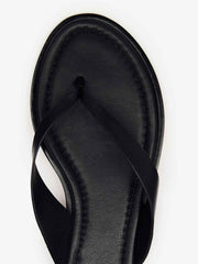 Reformation Jessie Thong Sandal - Black Black