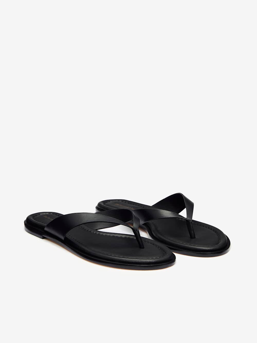 Reformation Jessie Thong Sandal - Black Black