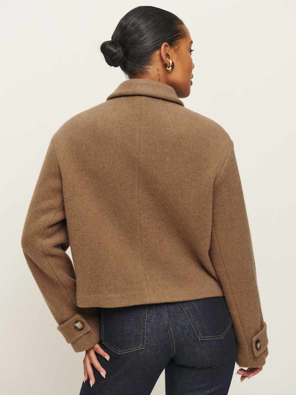 Reformation Enzo Jacket - Tan