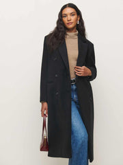 Reformation Lucas Coat - Black