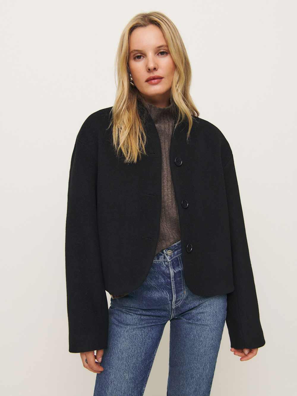 Reformation Owen Jacket - Black