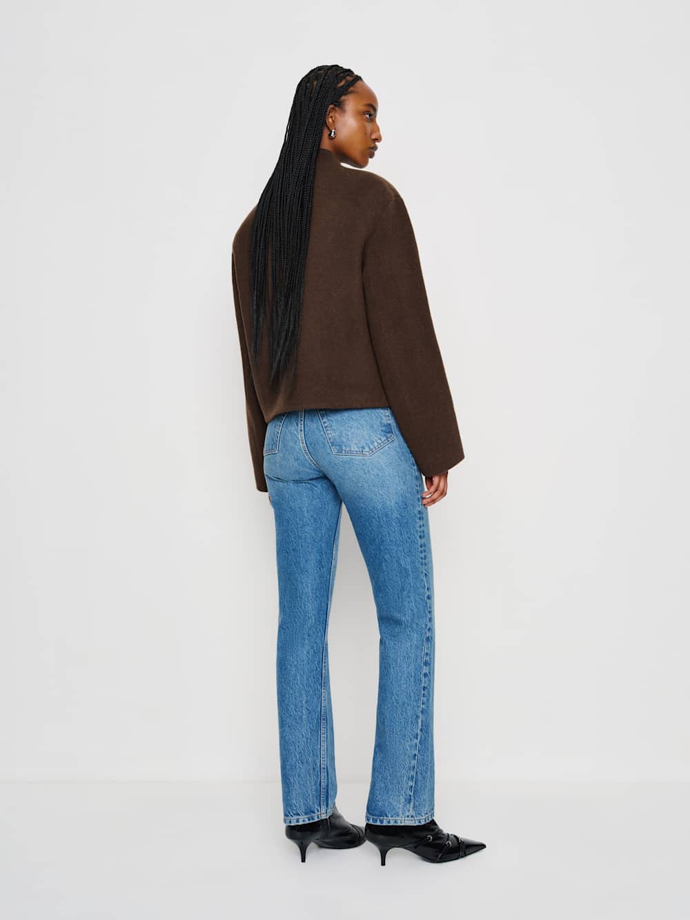 Reformation Owen Jacket - Brown
