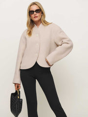 Reformation Owen Jacket - Cream