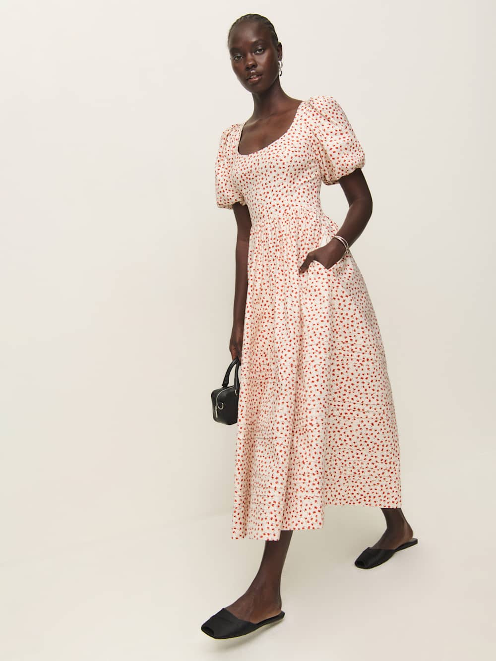 Reformation Everlyn Dress - Fresa
