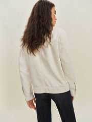 Reformation Harrison Utility Jacket - Fior Di Latte