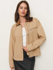 Reformation Harrison Utility Jacket - Alder