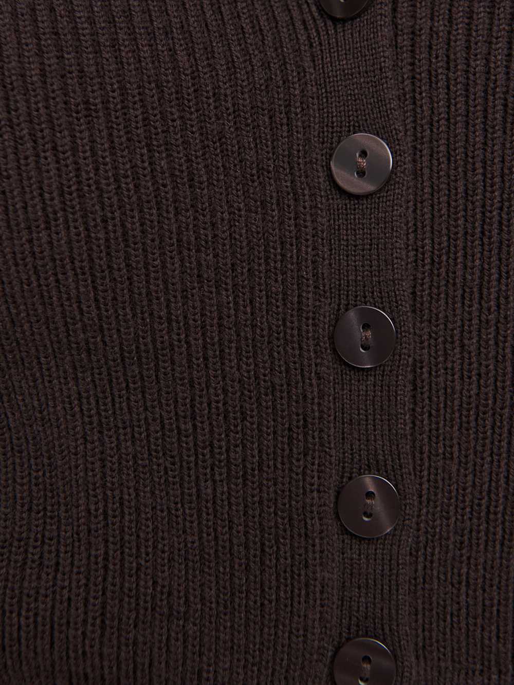 Reformation Meadow Regenerative Merino Cardigan - Mole