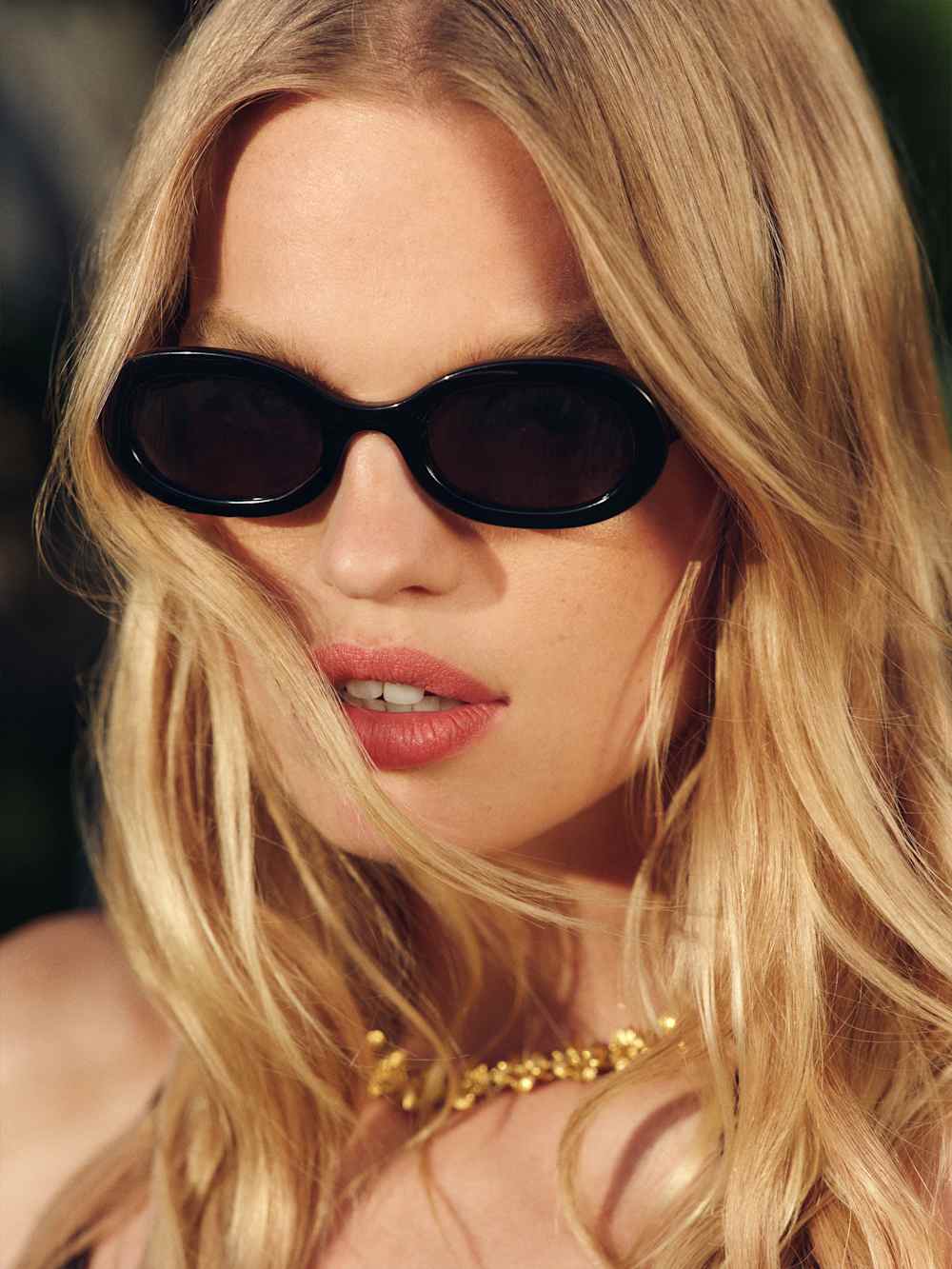 Reformation Coline Sunglasses - Black