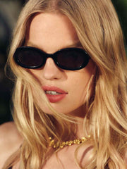 Reformation Coline Sunglasses - Black