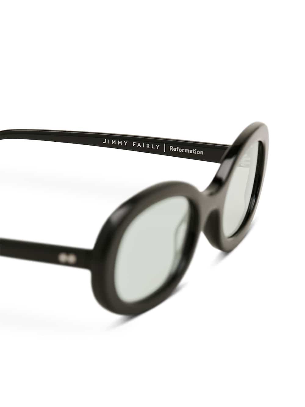 Reformation Coline Sunglasses - Black/blue