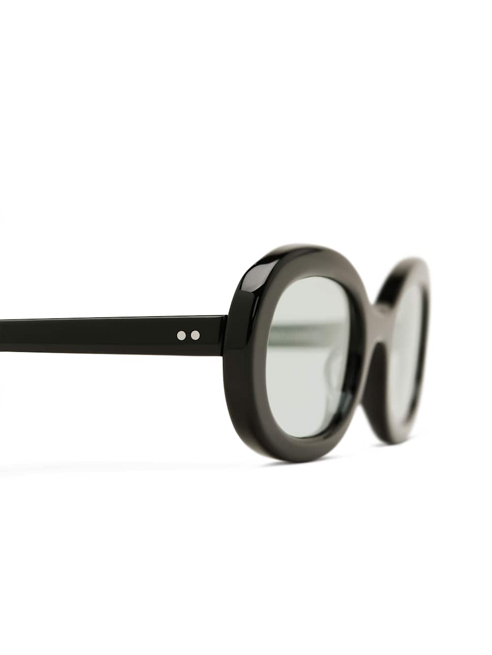 Reformation Coline Sunglasses - Black/blue