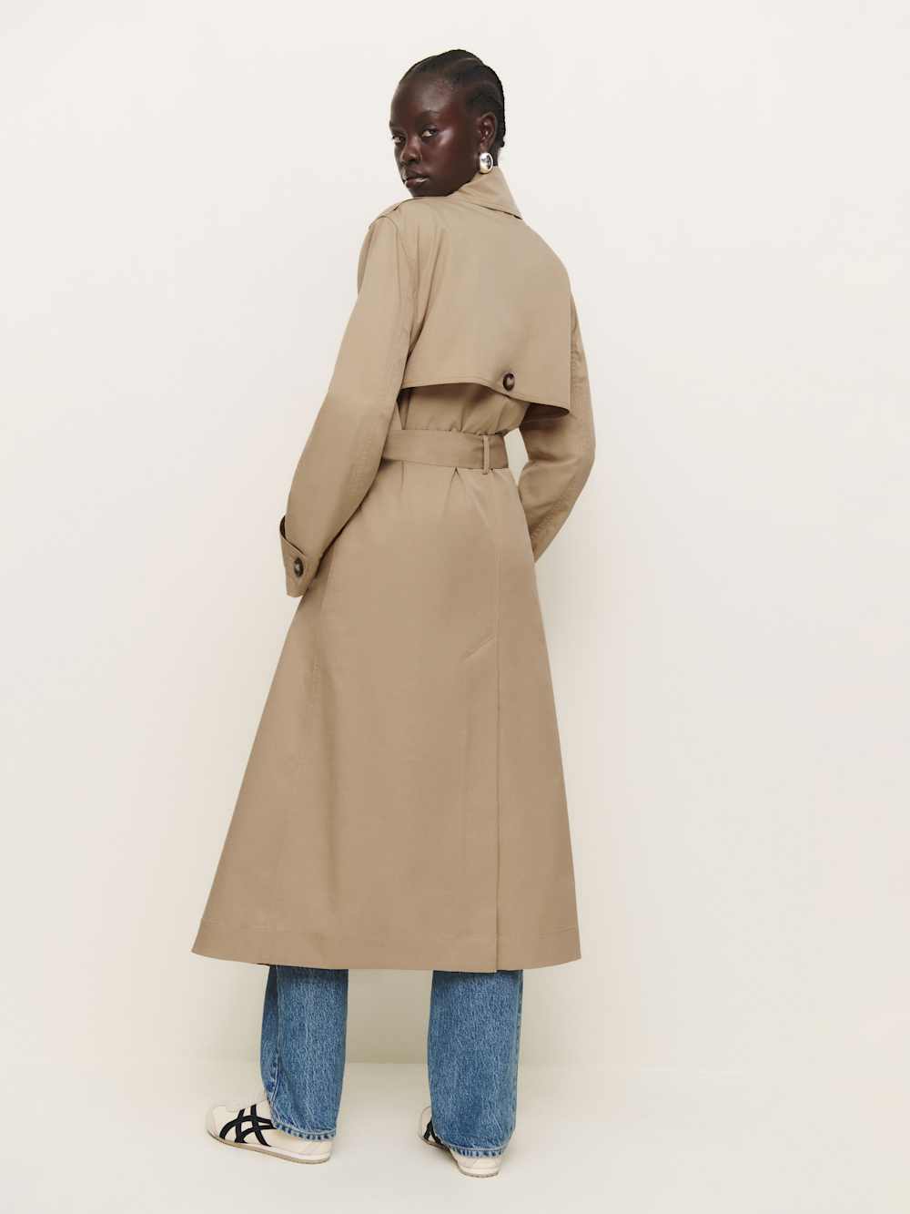 Reformation Matteo Trench - Khaki