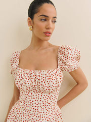 Reformation Marielle Dress - Fresa