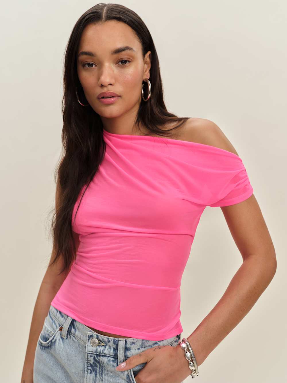 Reformation Belle Knit Top - Candy