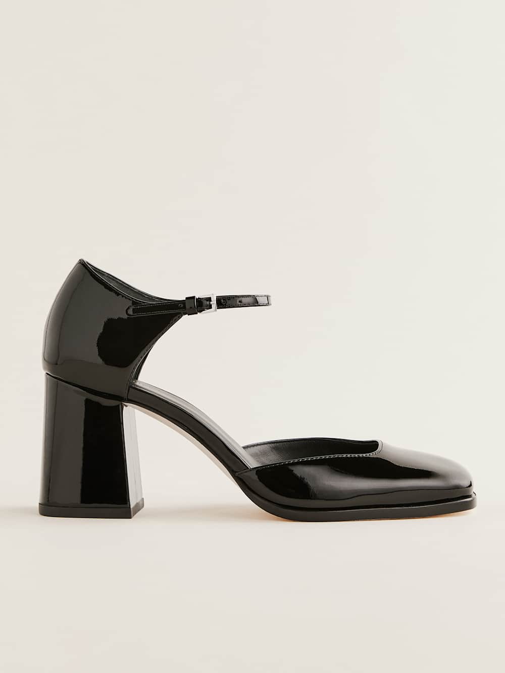 Reformation Netty Pump - Black Patent