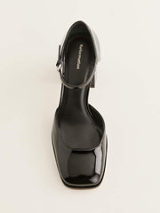 Reformation Netty Pump - Black Patent