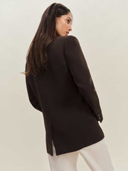 Reformation Parker Oversized Blazer - Mole