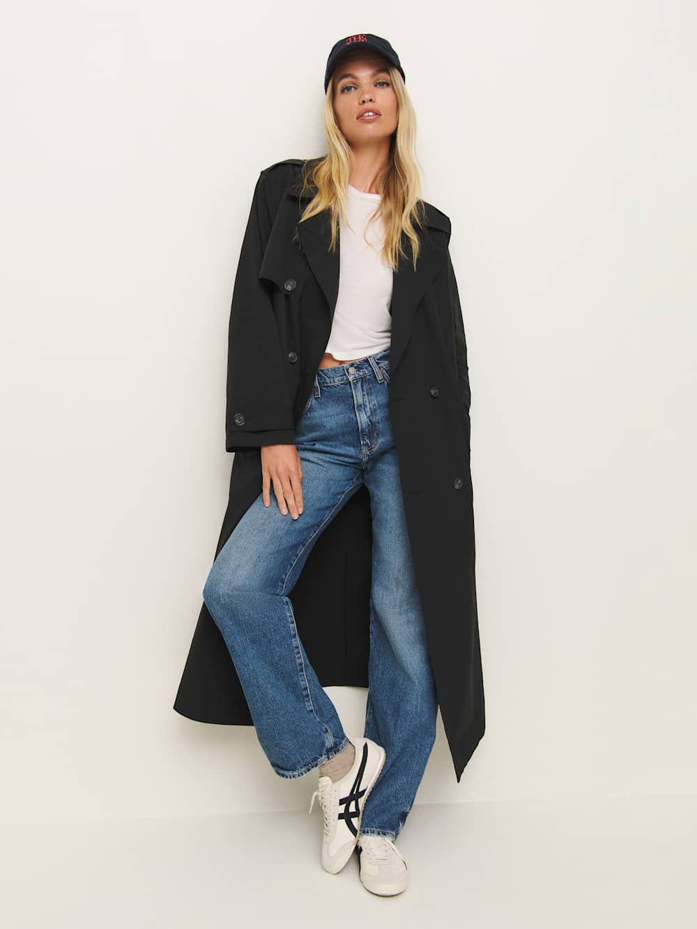 Reformation Petites Matteo Trench - Black