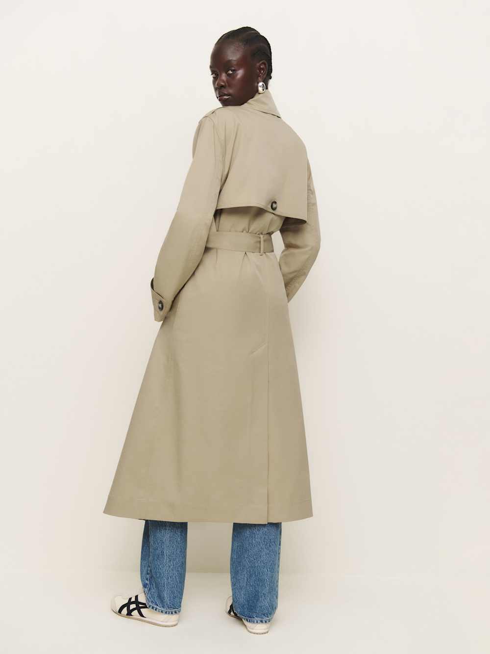 Reformation Petites Matteo Trench - Khaki