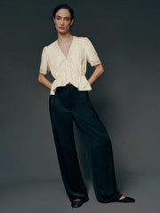 Reformation Jasper Pant - Black