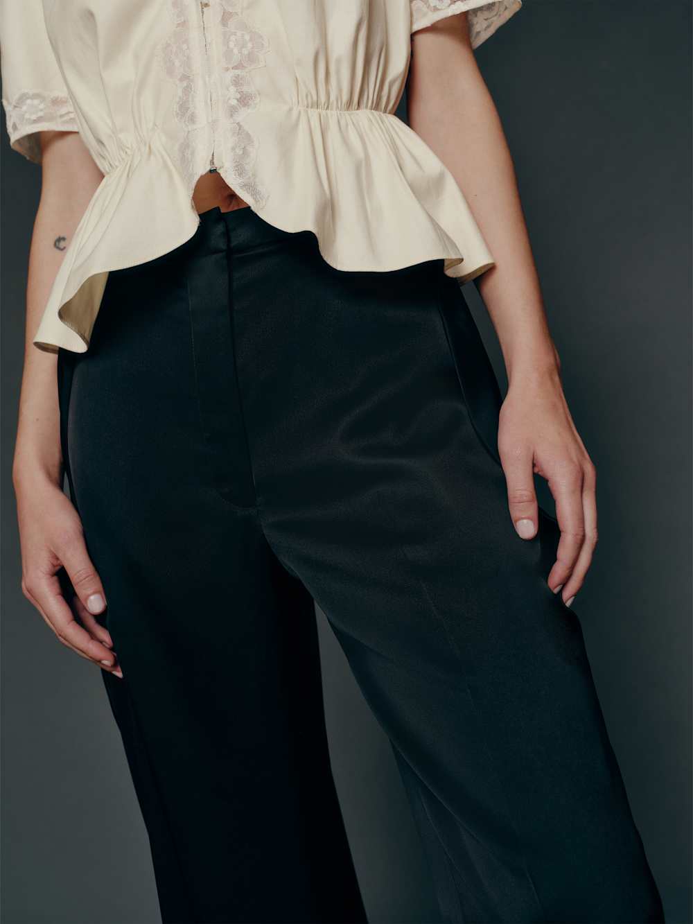 Reformation Jasper Pant - Black