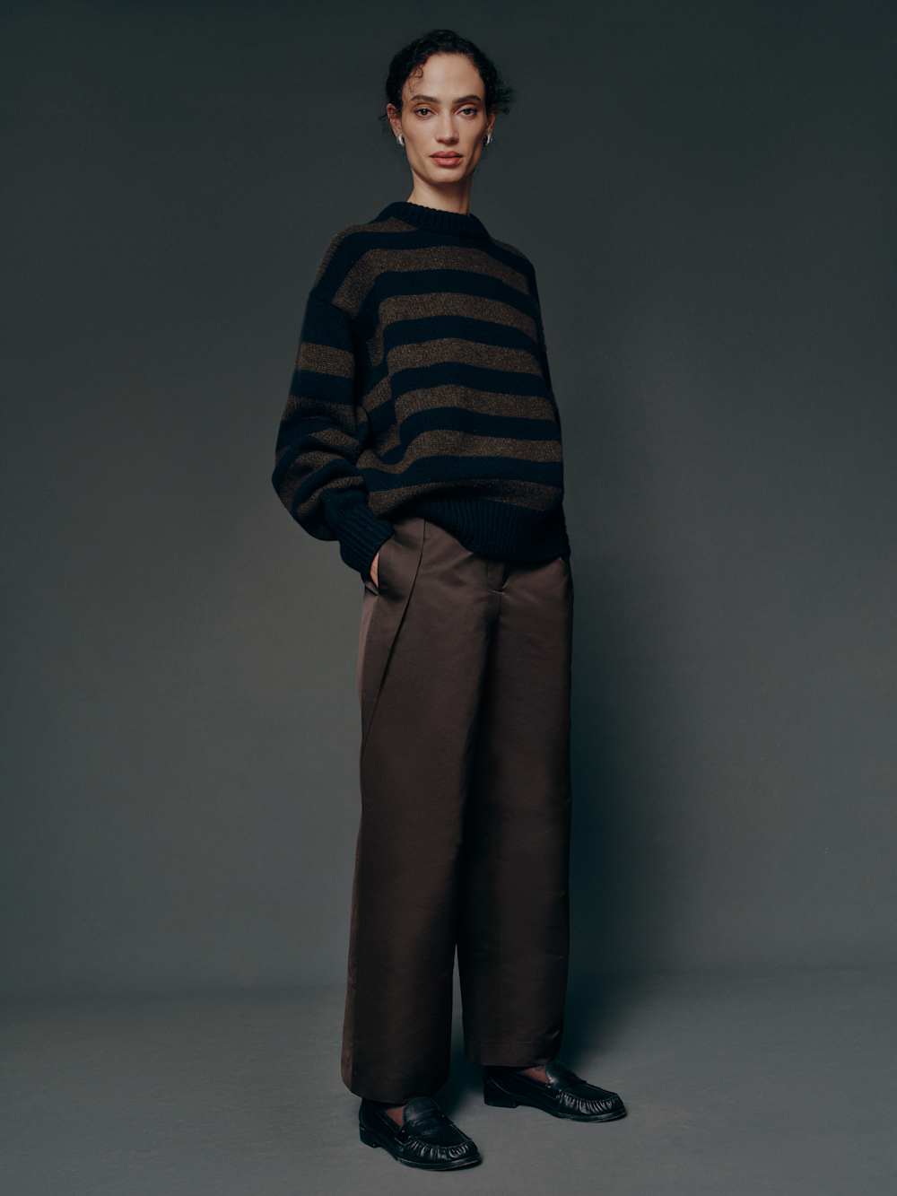 Reformation Jasper Pant - Chocolate Brown