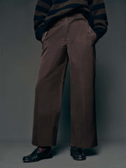 Reformation Jasper Pant - Chocolate Brown
